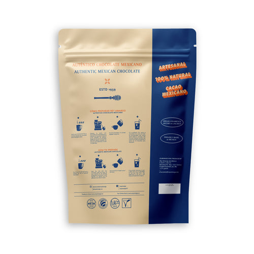 Rey Amargo · Chocolate Granulado Supremo 50% Cacao · 900 g